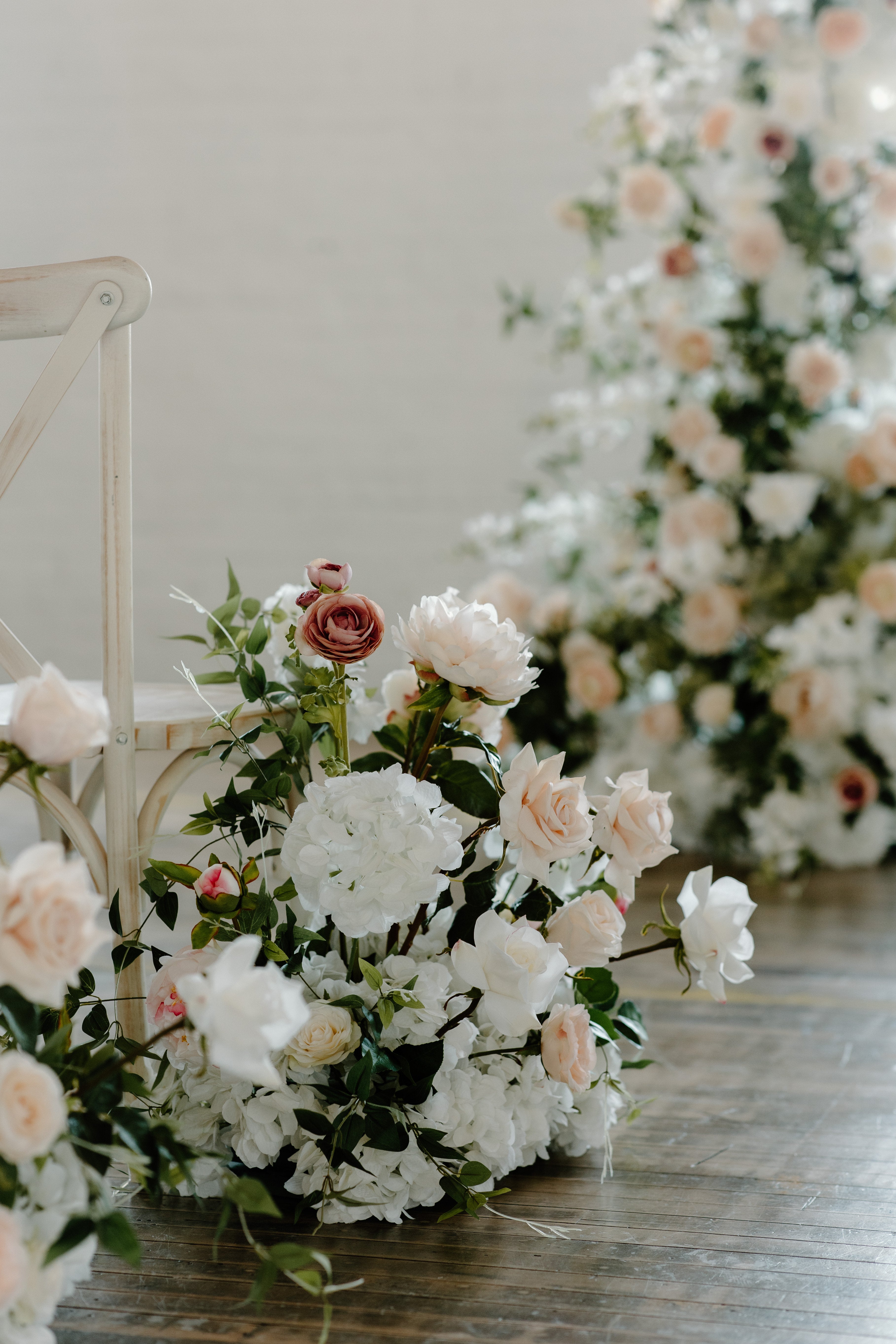 Delilah Aisle Flowers rental for weddings in Chicago and Naperville