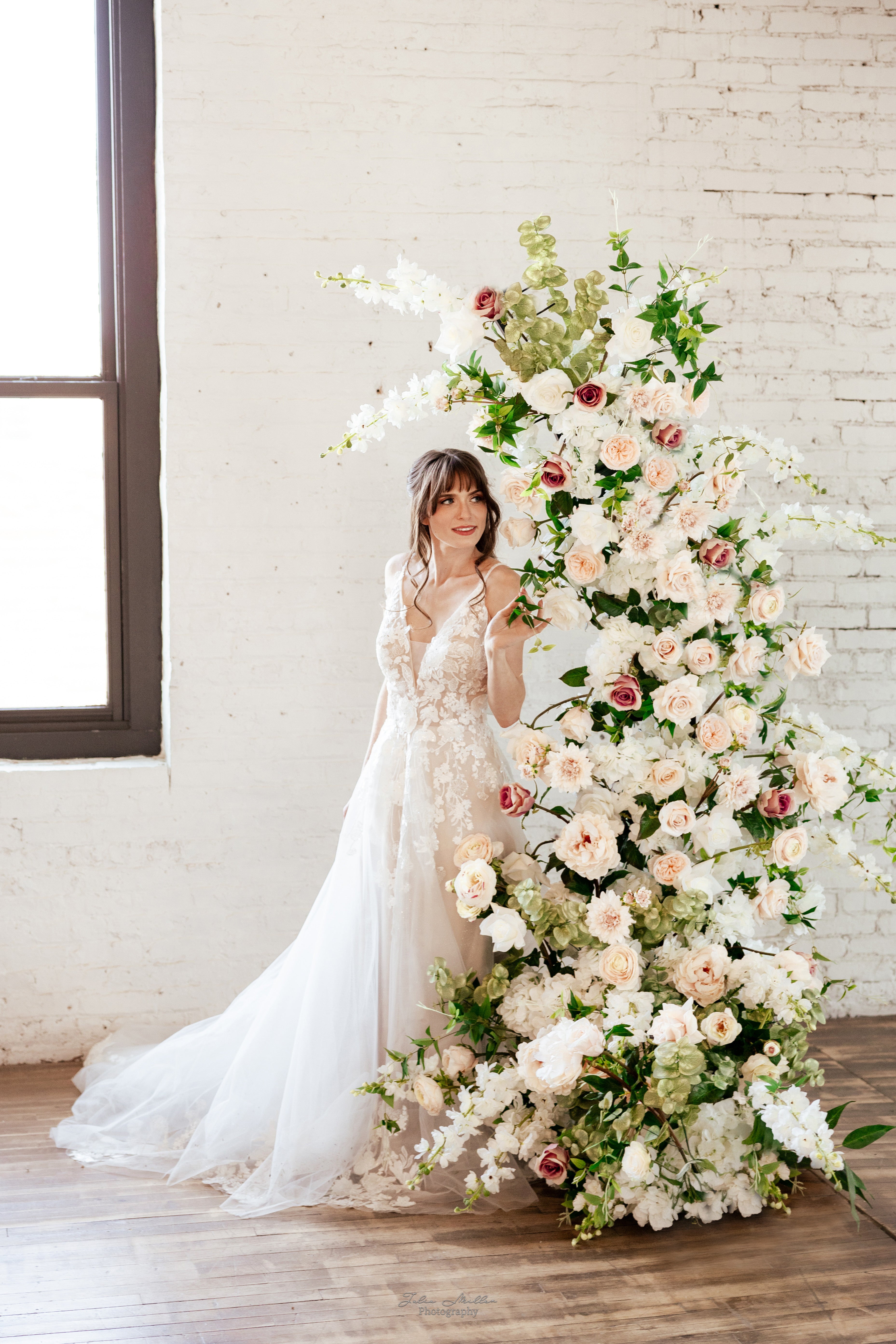 Delilah Floral Arch rental for weddings in Chicago and Naperville