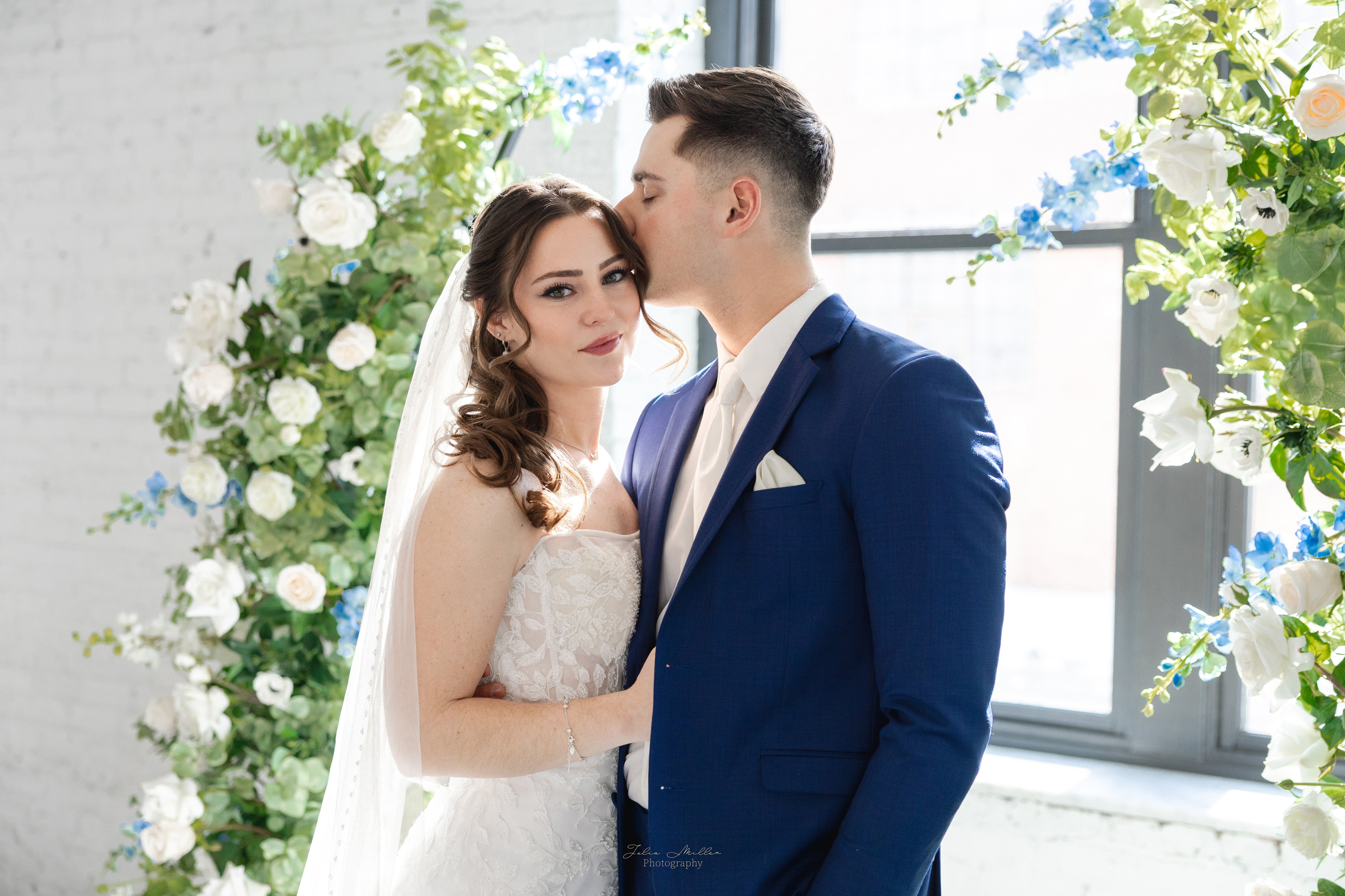 Stella Floral Arch rental for weddings in Chicago and Naperville