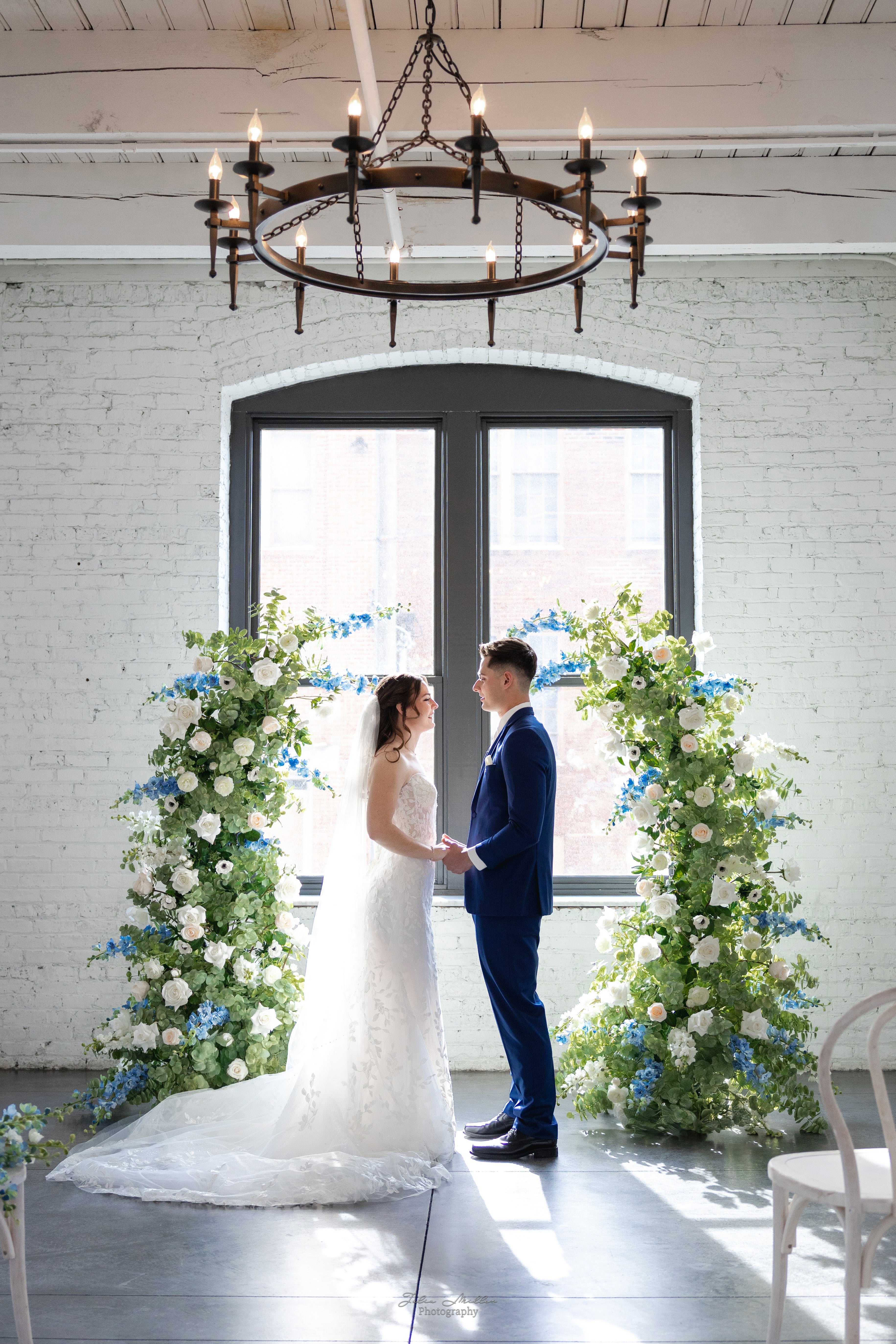 Stella Floral Arch rental for weddings in Chicago and Naperville